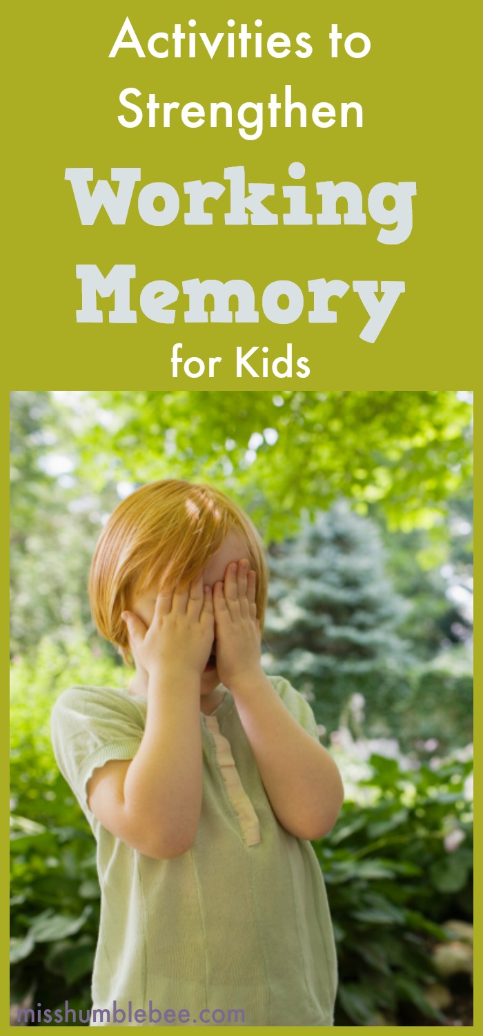 activities to strengthen working memory for kids 1