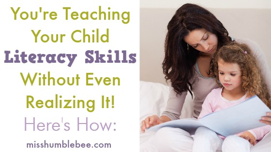 You're Teaching Your Child Literacy Skills Without Even Realizing It ...