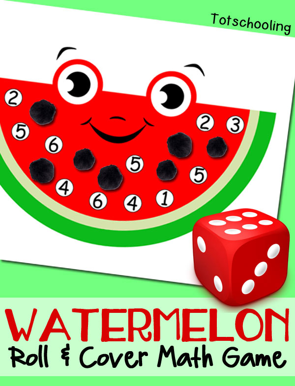 Watermelon Math Game Misshumblebee s Blog